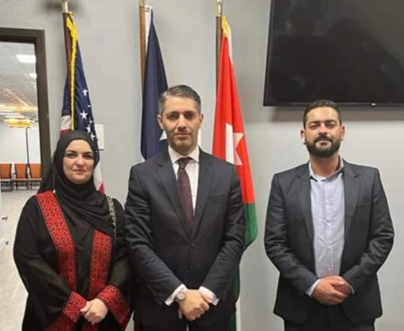 وفد ملتقى النشامي يلتقي بسعادة القنصل براء الزعبي في سابقة يفاخر بها الأردنيون في دالاس / تكساس