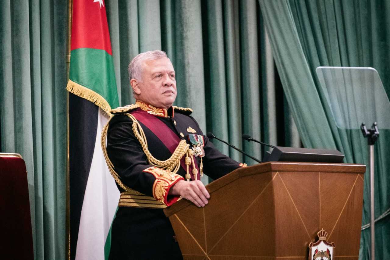خطاب جلالة الملك عبدالله الثاني بن الحسين بالكامل في افتتاح الدورة العادية الثانية لمجلس الأمة التاسع عشر